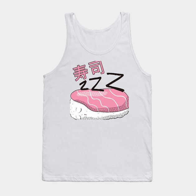 Sleeping Sushi Tank Top by MajorCompany